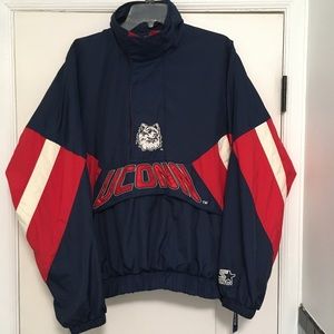 Vintage 90’s Starter UCONN Huskies Jacket Medium